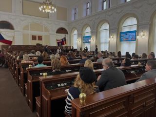 Je nám velkou ctí, že jsme se dnes mohli zúčastnit krásné akce @moravskazemska – Komunitní knihovna Jihomoravského kraje...